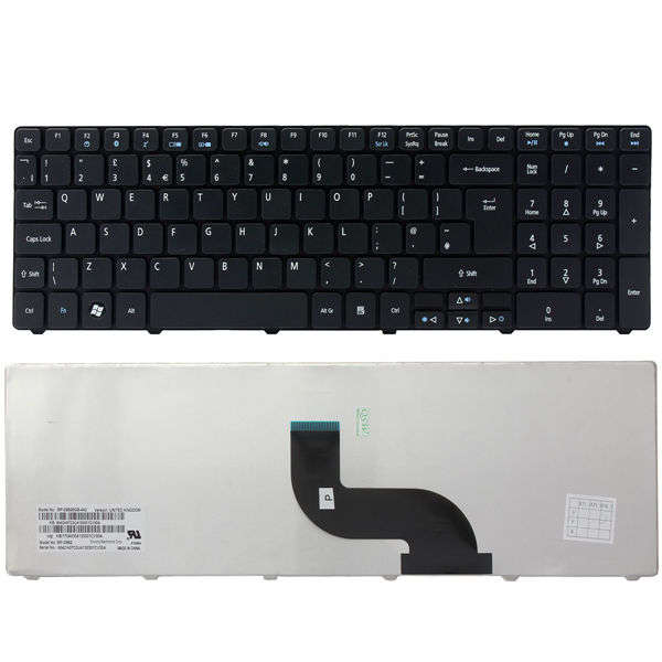 UK Laptop Replacement Keyboard for Packard Bell P5WS6 PEW91 NEW90
