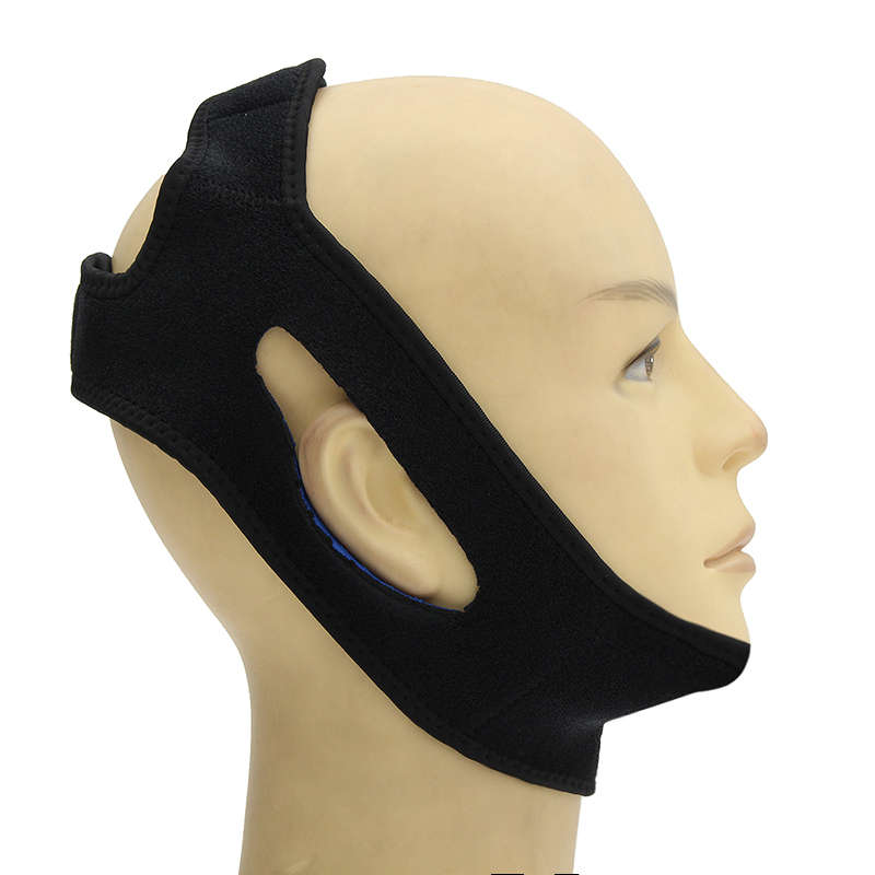 Anti Snoring Prevent Apnea Snore Stopper Chin Jaw Support Strap Solution Belt