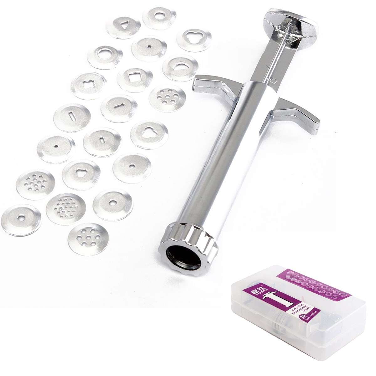 Clay Extruder Gun Cake Sculpey Sculpting Sugarcraft Tool With Box