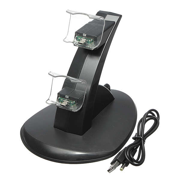 Playstation 4 Dual USB Charging Dock Station Stand for PS4 Controller