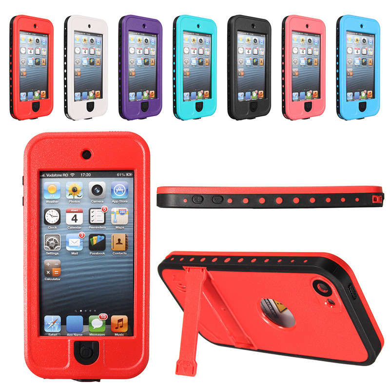 For iPod Touch 5/6 Waterproof Shockproof Durable Hard Phone Case Cover 5th 6th
