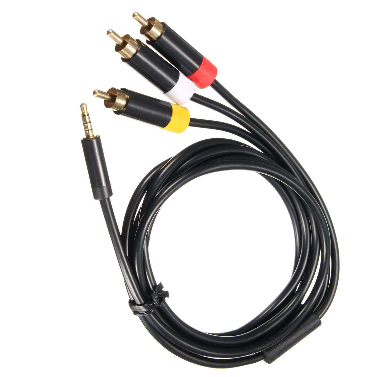 1.8m AV Audio Video Connector Cable Cord RCA for Microsoft XBox 360 E Controller