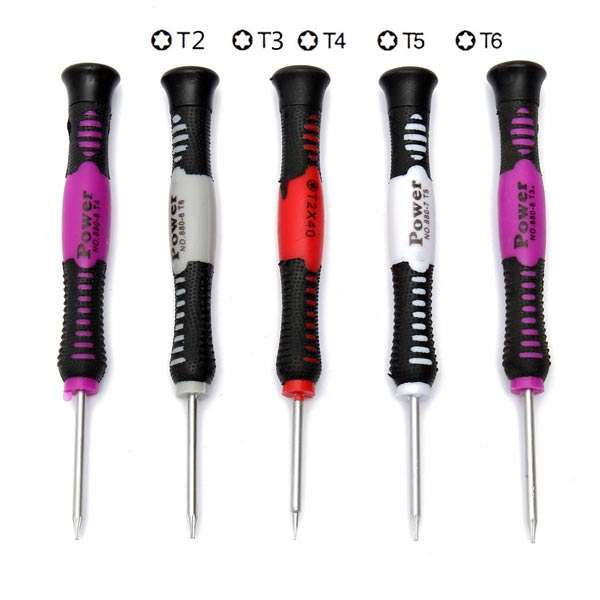8 in 1 Magnetic T2+T3+T4+T5+T6 Precision Torx Screwdriver Set For Tablet