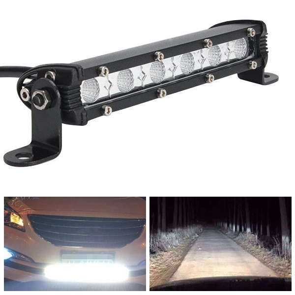 7Inch 36W IP67 LED Work Light Bar Flood Lamp For Offroad Driving Car SUV Boat T