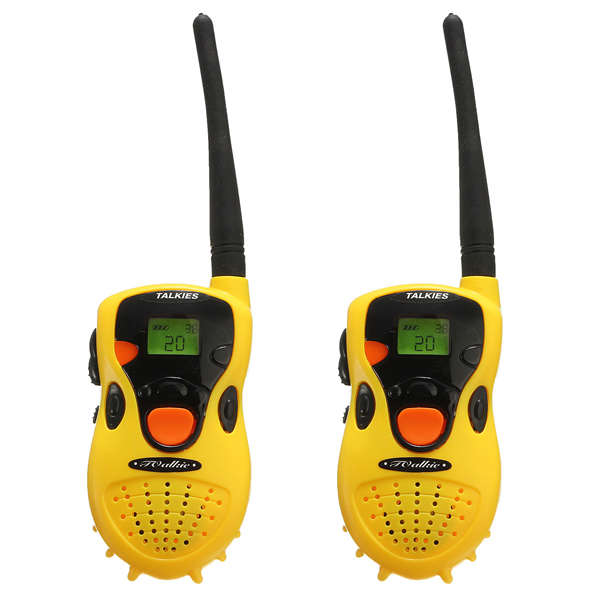 2Pcs Portable Mini Walkie Talkie Electronic Shockproof Two-Way RadiosFor Kids