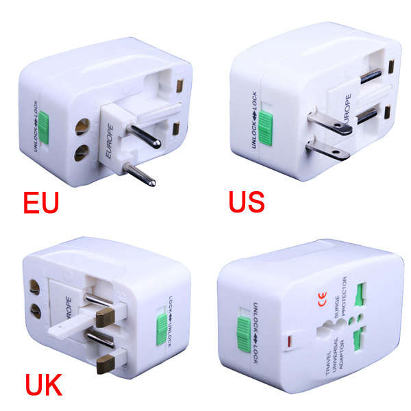 Universal Travel Power Charger Adapter Plug AU UK EU US