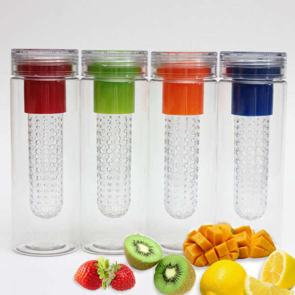 Fruit Infusing Water Bottle Sports Health Lemon Juice Bottle