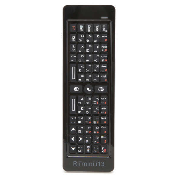 Rii i13 K13 2.4G Mini Russian Wireless Keyboard Fly Air Mouse Combos Mircrophon