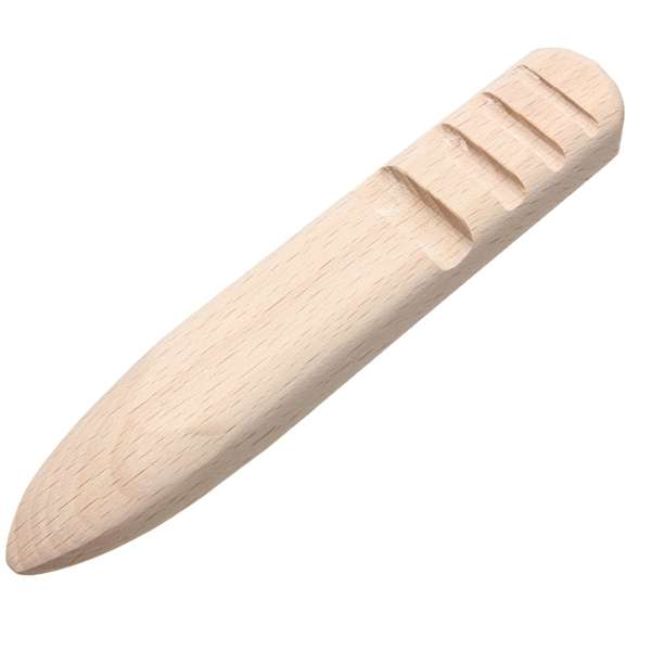Multi Size Square Wood Edge Slicker Leather Burnisher DIY Leather Tool