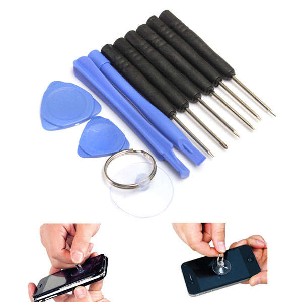 Professional 11 In 1 Repairing Openging Pry Tool Set Kit For Tablet Cellphone