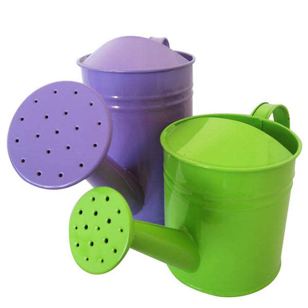 8 colors Candy Color Metal Watering Can Garden Sprayer