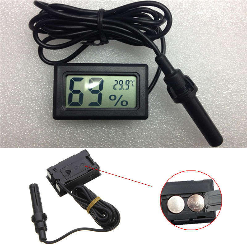 Digital Display Mini LCD Hygrometer Thermometer