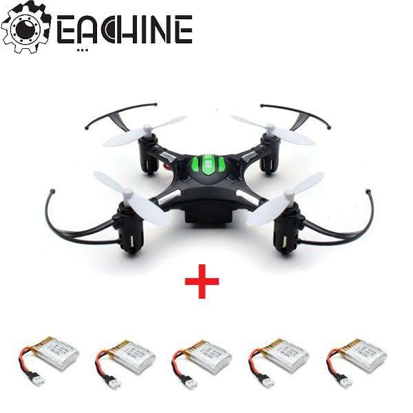 Eachine H8 Mini Headless Mode RC Quadcopter with 5pcs 3.7V 150mAh Battery