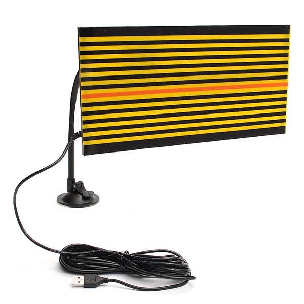 PDR Paintless Dent Repair Tools Dent Removal LED Lamp Scratch Reflector Board L