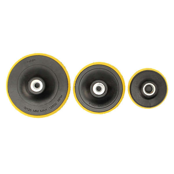 Velcro Polishing Plate Backer M10 Angle Grinder Wheel Backing Pad 80/100/125mm