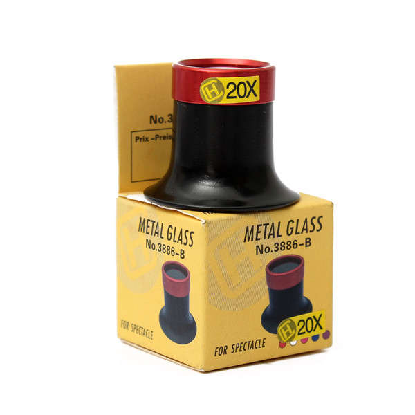 20X Monocular Magnifying Glass Loupe Lens Magnifier Eyeglass
