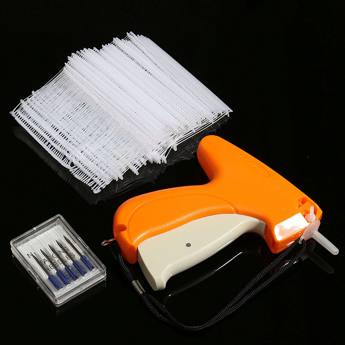 Regular Garment Price Label Tag Tagging Gun 1000 Assorted Barbs 6 Needles