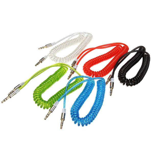 3.5mm Male to Male Plug Stereo Aux Audio Cable For MP3 MP4 iPod
