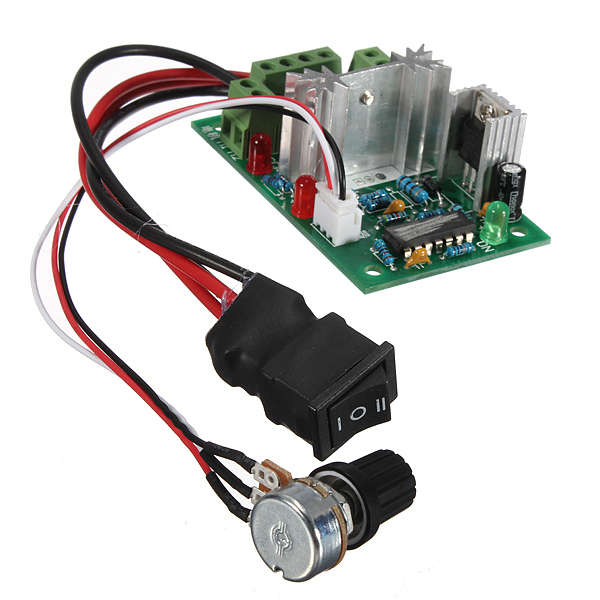 PWM DC Motor Speed Switch Controller Control Reversible Regulator
