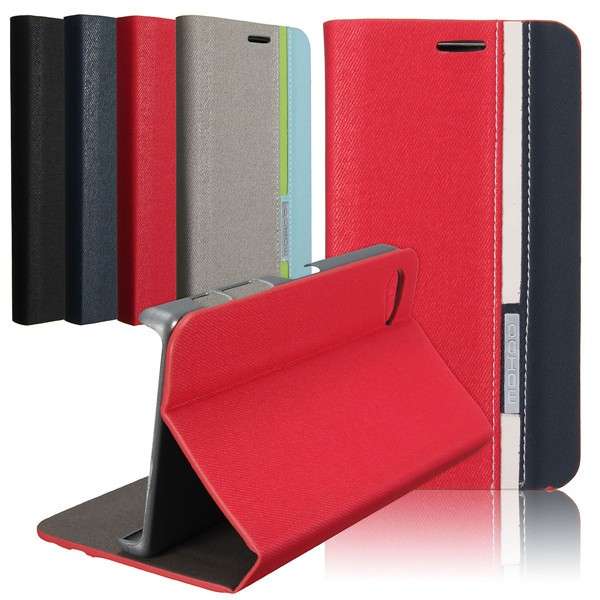 Mohoo Tone Series Flip PU Leather Case PC Cover Stand for Sony Xperia Z5 Compact