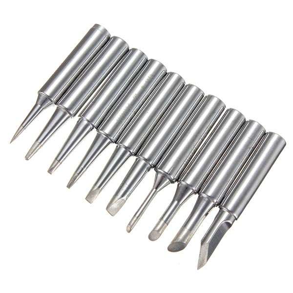 10pcs Solder Iron Tips For Hakko Soldering Rework Station