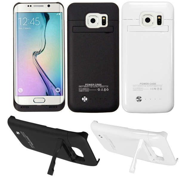 4200mAh External Backup Battery Power Bank Case For Samsung Galaxy S6 Edge