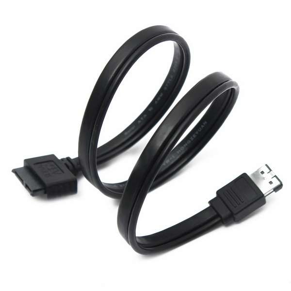 eSATA to USB Combo Port To SATA Slimline 13pin DVD Optical Drive Cable