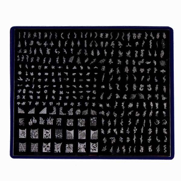 Nail Art Image Stamp Plates Polish Stamping Template DIY Tips Design