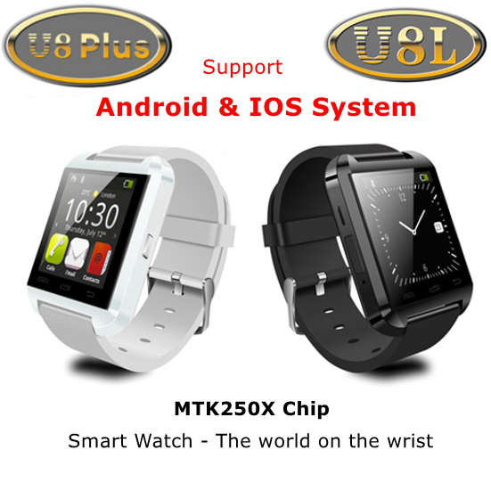 Original U8 PLUS Bluetooth Watch U8L Smart Sports Phone Watch