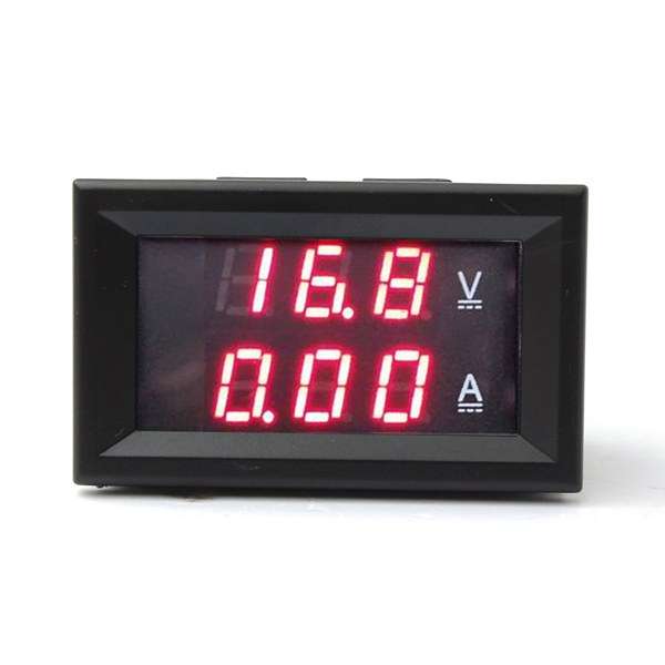 0.28 Inch Dual Red LED DC 4.5-30V Digital Voltmeter Ammeter 2-200A