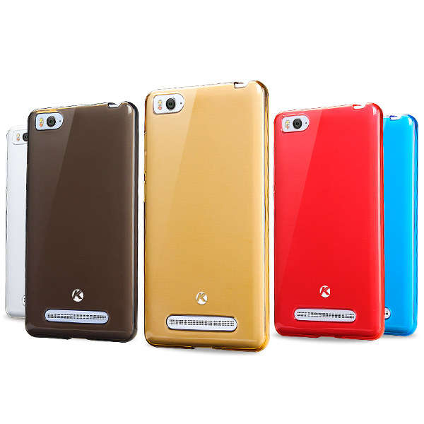 KALAIDENG Air Series TPU Case + Tempered Glass Screen Protector For Xiaomi Mi 4i