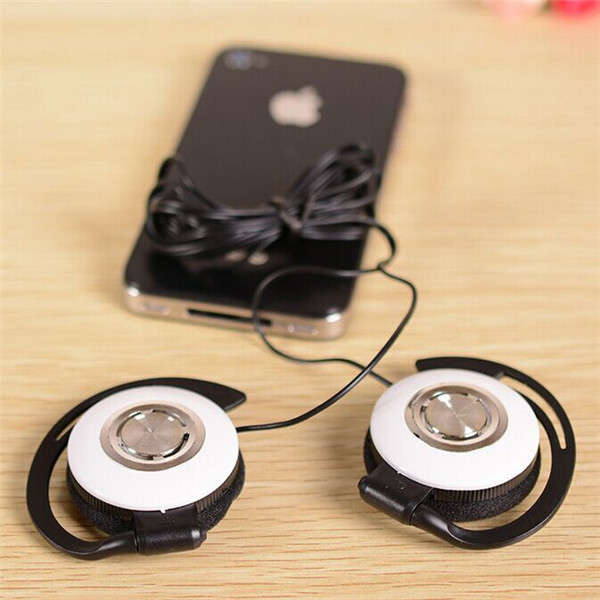 Q89 3.5mm Sport Clip On Earphone Stereo Headphones Earphone For Cellphone MP3 M