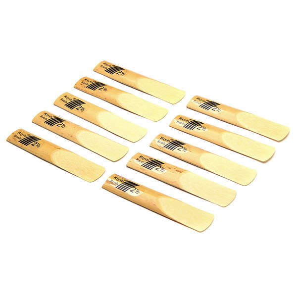 10pcs Alto bE Reeds For Saxophone 2.5 Strength 2 1/2