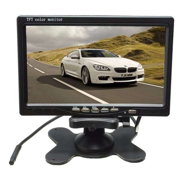 Wireless 7inch LCD Monitor & 18 LED IR Rear View Reversing Camera Night Version