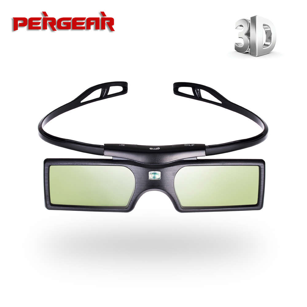 Pergear G15 DLP Link 3D Active Shutter Glasses for Sharp LG Optoma NEC Acer Del