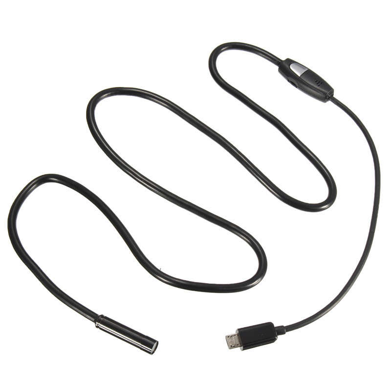 1m 6LED 7mm Waterproof Inspection Camera Scope USB Digital Endoscope Borescope