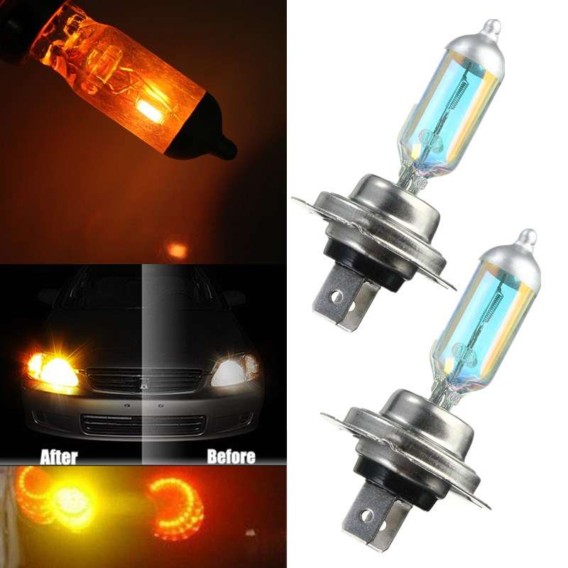 2pcs Car Super Bright H7 Xenon Halogen Bulbs Lamp Front Headlight Lamp