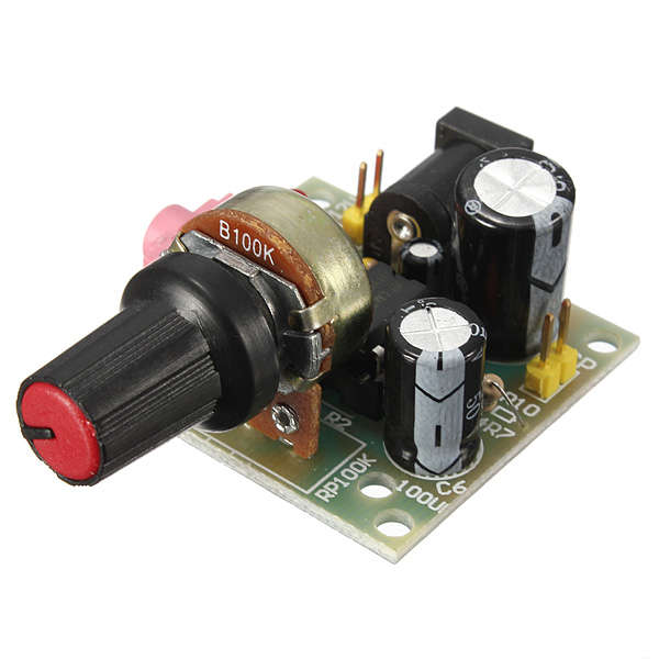 LM386 Mini DC 3V To 12V Amplifier Board Signal Amplifier Module