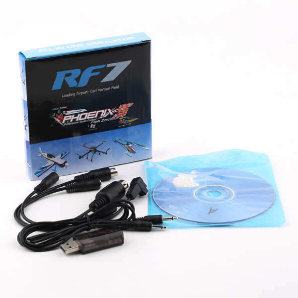 22 In 1 USB Flight Simulator For G7 G6.5 Phoenix 5.0 XTR FMS Aerofly