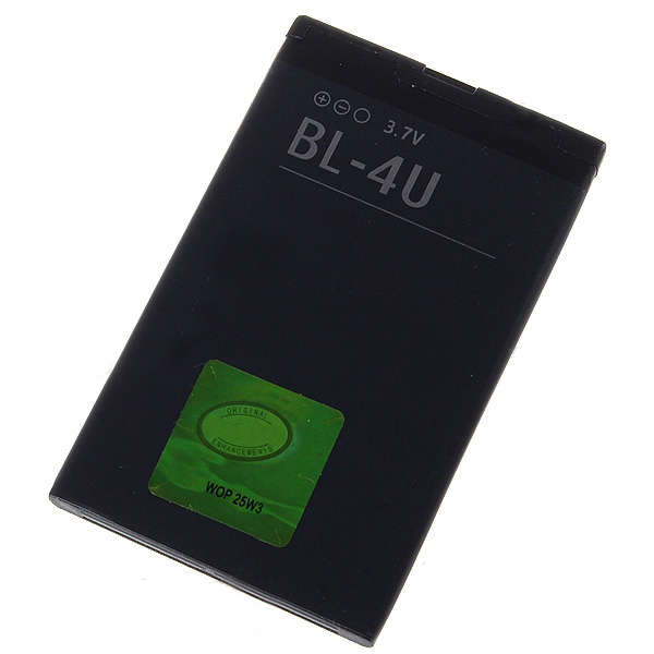 BL-4U Compatible Rechargeable Li-ion Battery 1000mAh 3.7V For Nokia