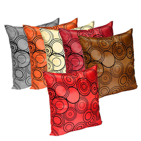 Silk Pillow Throw Case Cushion Cover Decorative Sofa Bedding Decor