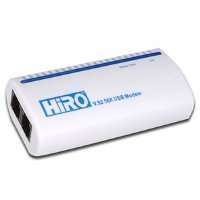 HiRO H50113 V92 56K External USB Data Fax Voice Dial Up Internet Modem Windows 8 7 32 64bit