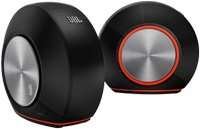 JBL Pebbles Plug and Play Stereo Computer Speakers - Black