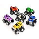 Small Toys Monster Pullback Trucks (Pack of 12)
