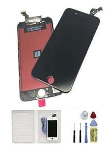 FIXING_DIY Black iPhone 6 Replacement LCD Display & Touch Screen Digitizer Assembly with Frame