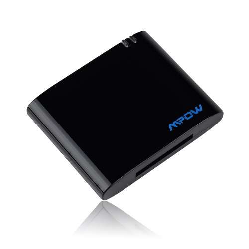 Mpow Bluetooth A2DP Music Audio Receiver Adapter for Bose Sounddock and 30-Pin iPod iPhone Dock