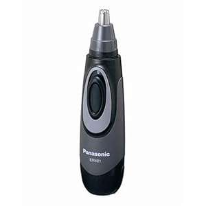 Panasonic ER421KC Nose and Ear Hair Trimmer, Wet/Dry, Lighted