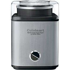 Cuisinart Pure Indulgence Ice Cream Maker, Sorbet and Frozen Yogurt Maker