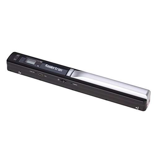 Koolertron Cordless Handy Scanner - A4 colour computer portable USB scanner 900 DPI Resolution Skypi