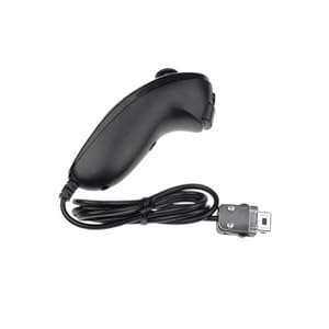 Neewer Black Nunchuck Game Controller for Nintendo Wii